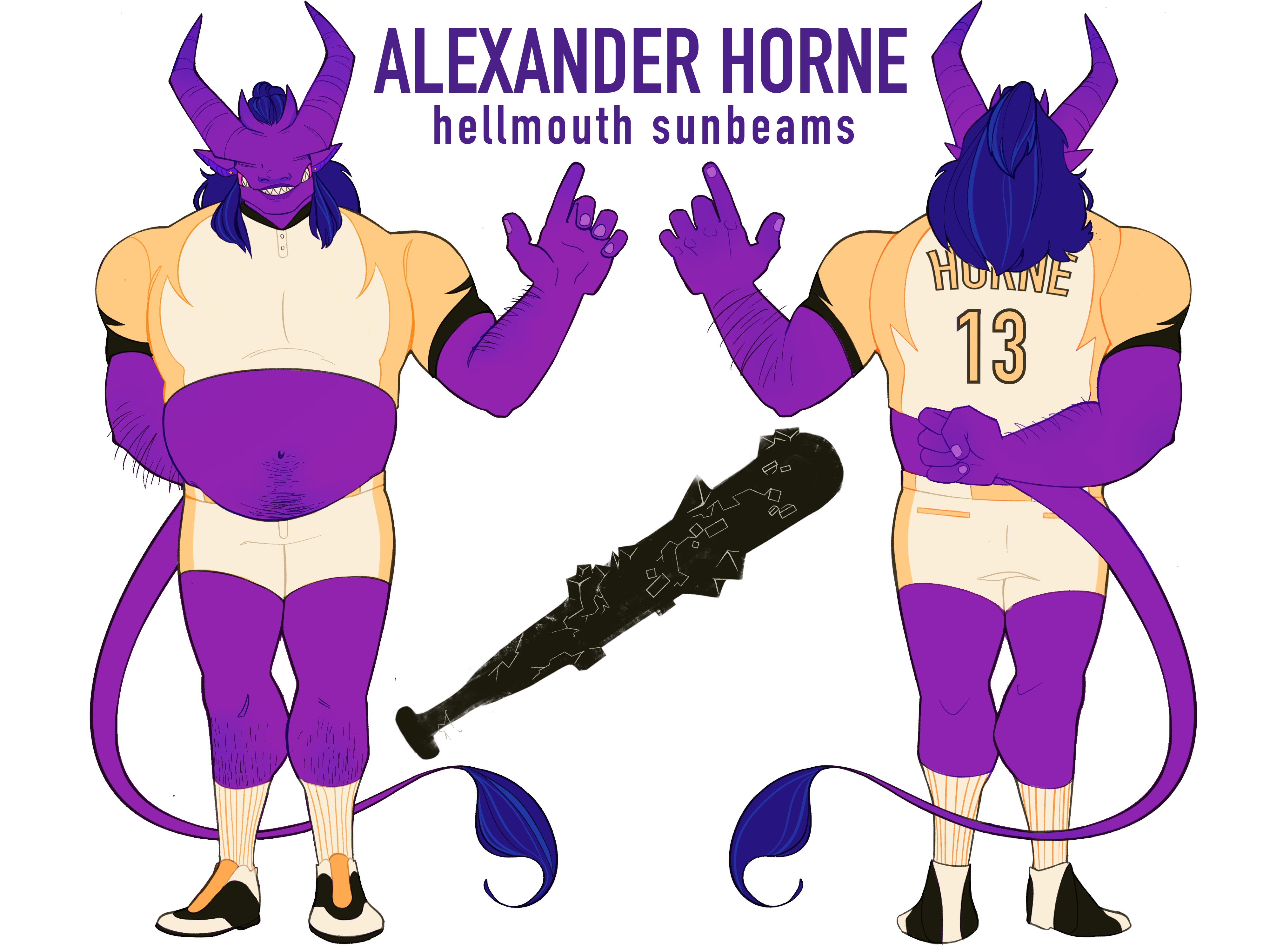 character design Alexander Horne